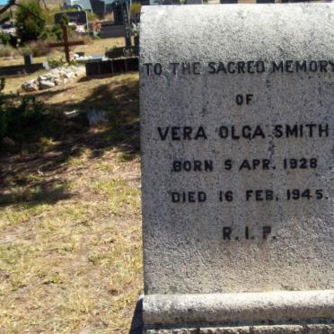 SMITH Vera Olga 1928-1945