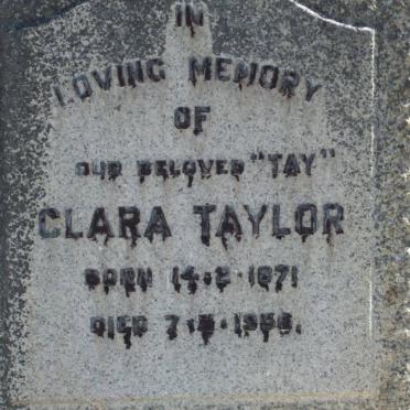 TAYLOR Clara 1871-1956