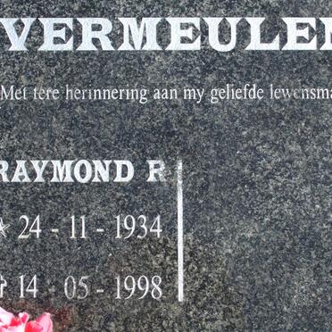 VERMEULEN Raymond R. 1934-1998
