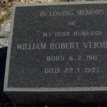 VERMEULEN William Robert 1911-1957