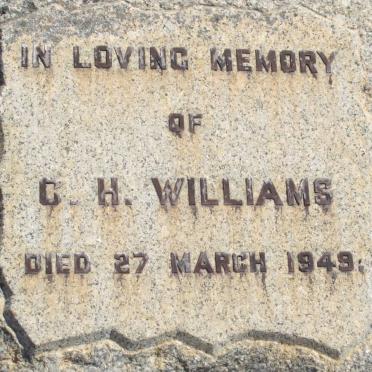 WILLIAMS C.H. -1949