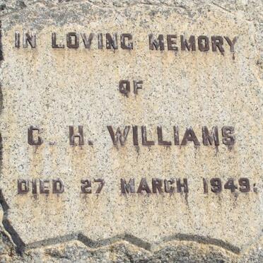 WILLIAMS C.H. -1949