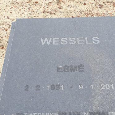 WESSELS Esme 1931-2011