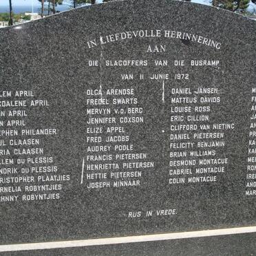 Western Cape, HERMANUS, Mount Pleasant, cemetery