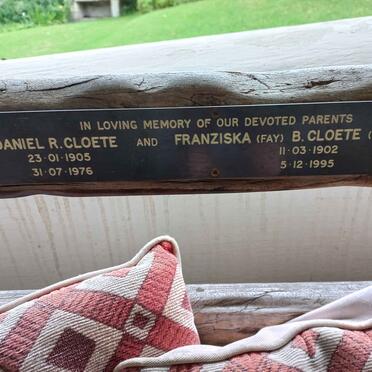 Western Cape, HEIDELBERG district, The Grootvadersbosch Estate 114_4, Memorial plaque