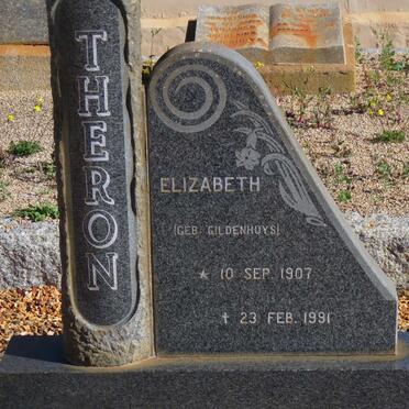 THERON Elizabeth nee GILDENHUYS 1907-1991