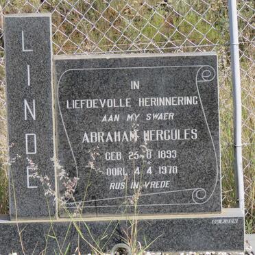 LINDE Abraham Hercules 1893-1978