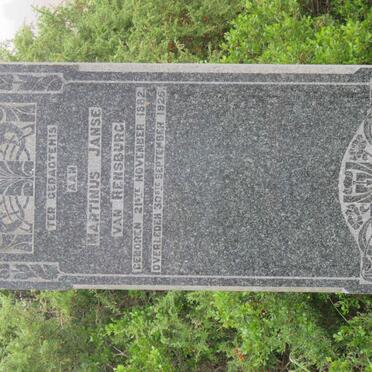 Western Cape, HEIDELBERG district, Somona 316, farm cemetery