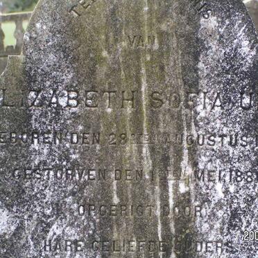 UIJS Elizabeth Sofia 1868-1886