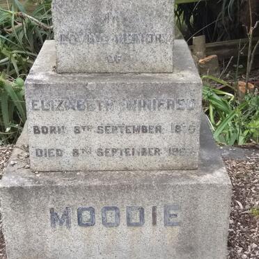 MOODIE Elizabeth Winifred 1875-1967