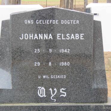 UYS Johanna Elsabe 1942-1980