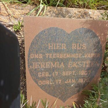 EKSTEEN Jeremia 1907-1970