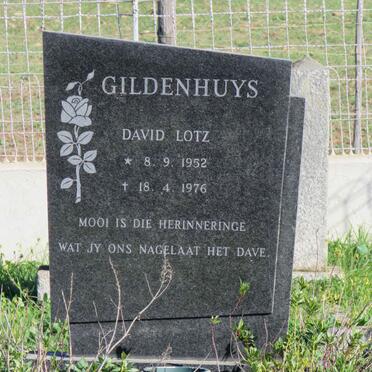 GILDENHUYS David Lotz 1952-1976
