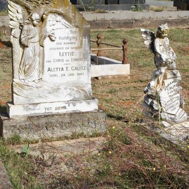 CALITZ Aletta E. -1947 :: CALITZ Elmarie