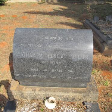 MULLER Catharina Elsebé nee BESTER -1961