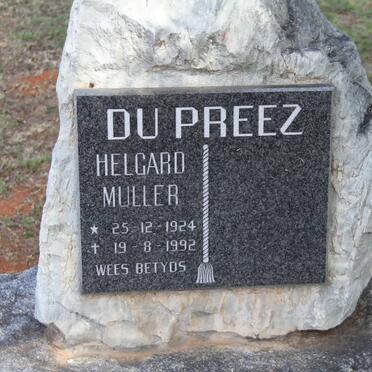 PREEZ Helgard Muller, du 1924-1992