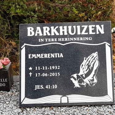 BARKHUIZEN Emmerentia 1932-2015