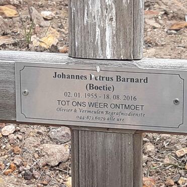 BARNARD Johannes Petrus 1955-2016