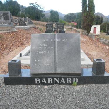 BARNARD Daniel A. 1934-1983