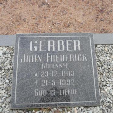 GERBER John Frederick 1913-1992