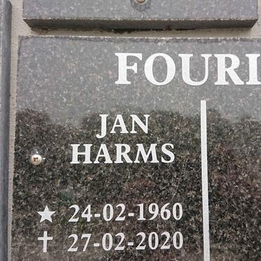 FOURIE Jan Harms 1960-2020