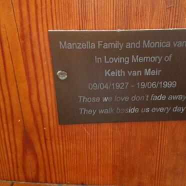 MEIR Keith, van 1927-1999