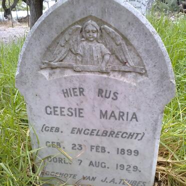 TEUBES Geesie Maria nee ENGELBRECHT 1899-1929