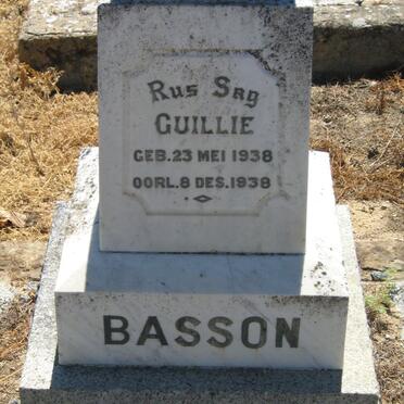 BASSON Guillie 1938-1938