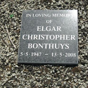 BONTHUYS Elgar Christopher 1947-2008