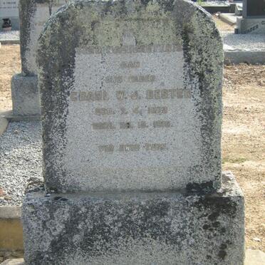 BESTER Charl W.J. 1872-1918