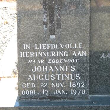 BAARD Johannes Augustinus 1892-1970