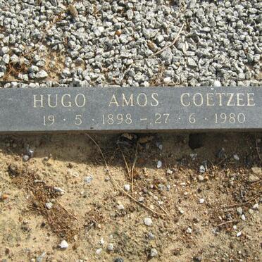 COETZEE Hugo Amos 1898-1980