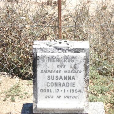 CONRADIE Susanna -1954