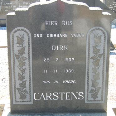 CARSTENS Dirk 1902-1969