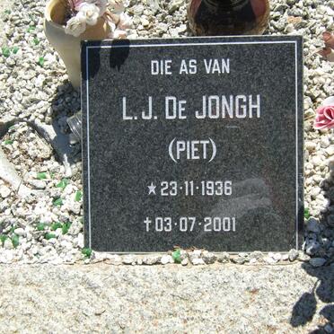 JONGH L.J., de 1936-2001