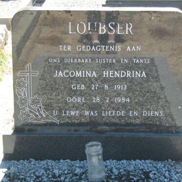 LOUBSER Jacomina Hendrina 1913-1984