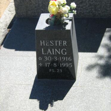 LAING Hester 1916-1995