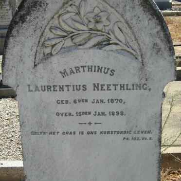 NEETHLING Marthinus Laurentius 1870-1898