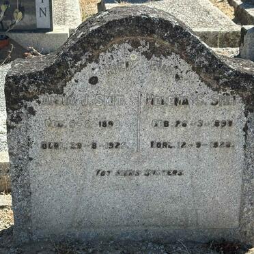 SMIT Anna J. 1893-1925 :: SMIT Helena S. 1898-192?