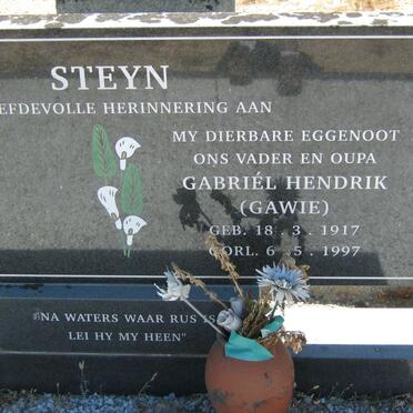 STEYN Gabriél Hendrik 1917-1997