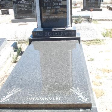 SCHALKWYK J.G.P., van 1915-1984 &amp; B.H.J. GREEFF 1921-