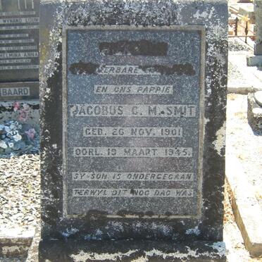 SMIT Jacobus C.M. 1901-1945