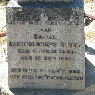 SMIT Daniel Bartholomeus 1868-1920