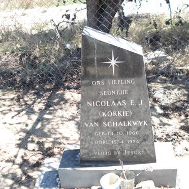 SCHALKWYK Nicolaas E.J., van 1966-1974