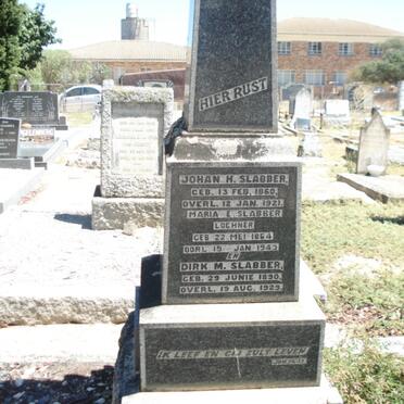 SLABBER Johan H. 1860-1921 &amp; Maria E. LOCHNER 1864-1945, SLABBER Dirk M. 1890-1929