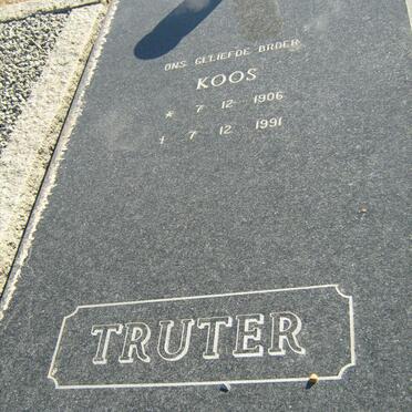 TRUTER Koos 1906-1991