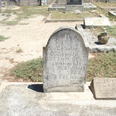 THIART C.C. nee LAMBRECHTS 1862-192?