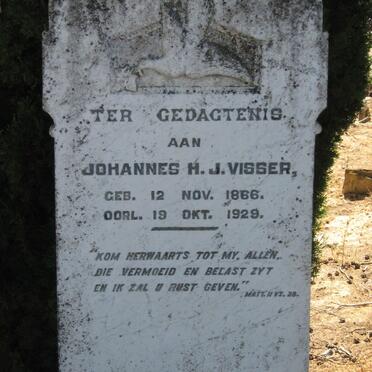 VISSER Johannes H.J. 1866-1929