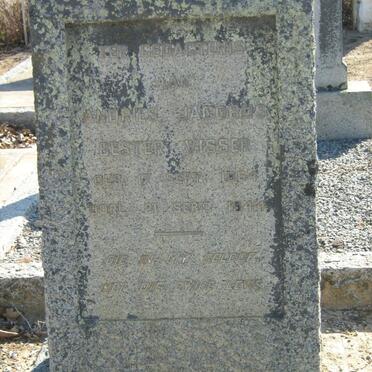 VISSER Andries Jacobus Bester 1864-1944