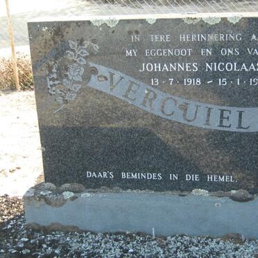 VERCUIEL Johannes Nicolaas 1918-1978